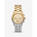 Michael Kors Runway Pave Two-Tone Watch