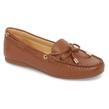 MICHAEL Michael Kors Sutton Moccasin_LUGGAGE LEATHER