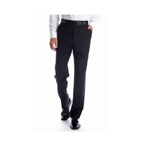 마이클코어스 Classic Fit Black Solid Suit Separate Pants