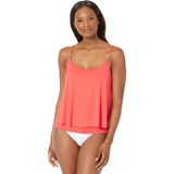 MICHAEL Michael Kors Iconic Solids Double Layer Tankini Top