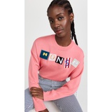 Monse Ransom Letters Pullover Sweater