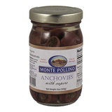 Monte Pollino Anchovies With Capers In Sunflower Oil 6oz Jar