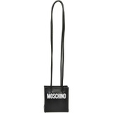 Moschino Logo Leather Crossbody Bag_FANTASY PRINT BLACK