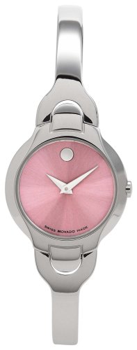 Movado Womens 605284 Kara Swiss Quartz Bangle Bracelet Watch