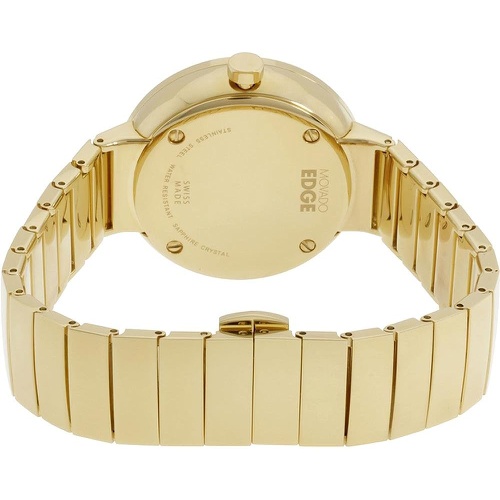  Movado Edge Gold-Tone Dial Swiss Quartz Chronograph Womens Watch 3680014