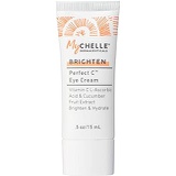 MyChelle Dermaceuticals Perfect C Eye Cream- Advanced Vitamin C Cream for Eye Area Brightening, Nourishment, Anti-Aging Formula, Vegan and Cruelty Free, EWG Verified, 0.5 fl oz