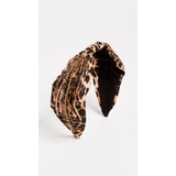 NAMJOSH Dark Leopard Embellished Headband