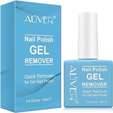 NIFEISHI Gel Nail Polish Remover, Easily & Quickly Removes Soak-Off Gel Polish, Dont Hurt Nails, Professional Non-Irritating Magic Nail Polish Remover-15m