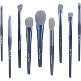 N/R Professional Makeup Brushes Set 9Pcs for Eyeshadow, Foundation, Blush and Concealer,travel size makeup brushes touch up your face on-the-go