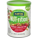 NUT-rition Heart Healthy Nut Mix (18.25 oz Can) - Variety Nut Mix with Peanuts, Almonds, Pistachios, Pecans, Walnuts, Hazelnuts & Sea Salt
