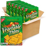 Nabisco Flavor Originals Vegetable Thins Baked Snack Crackers, 8 Ounce (Pack of 6)