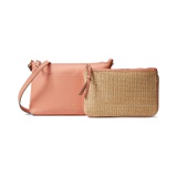 Nanette Lepore Mirabel Solid Crossbody with Straw Pouch