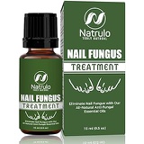 Natrulo Nail & Toenail Fungus Treatment -Natural Anti Fungal Nail Balm with Tea Tree Oil - 100% Pure Liquid HomeopathicInfection Fighter Remedy - Destroys Fungus & Restores Clear Healthy