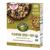 Natures Path Organic Granola Cereal, 12 Count, Pumpkin Seed Plus Flax, 138 Oz