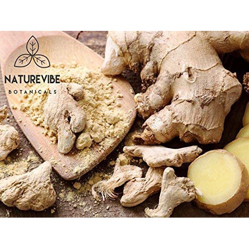  Naturevibe Botanicals Organic Ginger Root Powder-2 lbs (2 pack of 1lbs each), Zingiber officinale Roscoe | Non-GMO verified, Gluten Free and Keto Friendly [Packaging may Vary]