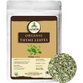 Naturevibe Botanicals Organic Thyme Leaves, 16 ounces (1lb) | Non-GMO and Gluten Free | Adds Aroma and Flavor