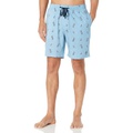 Nautica Mens Soft Knit 100% Cotton Elastic Waistband Sleep Lounge Short
