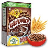 NESTLE KOKO KRUNCH Breakfast Cereal (New Recipe) - Healthy Whole Grain Choco Crunch with Wheat Chocolate Curl - This Wheat Coco Cereal Has MORE Fiber and LESS Sugar - Imported from