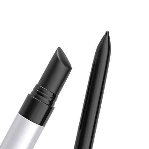  Neutrogena Nourishing Eyeliner Pencil, Built-in Sharpener for Precise Application and Smudger for Soft Smokey Look, Luminous, Nonfading and Nonsmudging Cosmic Black 10,.01 oz