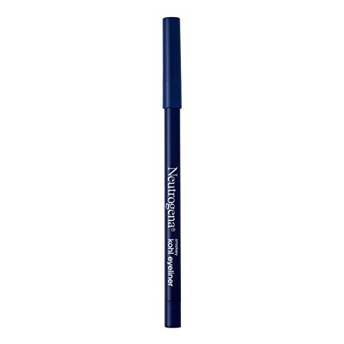  Neutrogena Smokey Kohl Eyeliner with Antioxidant Vitamin E, Water-Resistant & Smooth-Gliding Eyeliner Makeup, Deep Navy, 0.014 oz