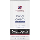 Neutrogena Norwegian Formula Moisturizing Hand Cream Formulated with Glycerin for Dry, Rough Hands, Fragrance-Free Intensive Hand Lotion, 2 oz