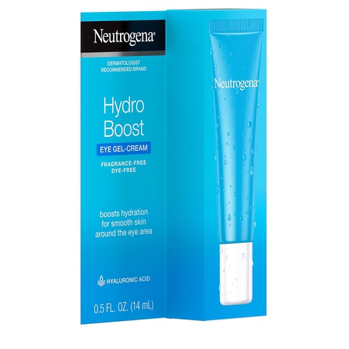  Neutrogena Hydro Boost Hyaluronic Acid Hydrating Gel-Cream Face Moisturizer to Hydrate & Smooth Extra-Dry Skin, Oil-Free, Fragrance-Free, Non-Comedogenic & Dye-Free Face Lotion, 1.