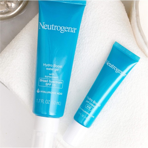 Neutrogena Hydro Boost Hyaluronic Acid Hydrating Gel-Cream Face Moisturizer to Hydrate & Smooth Extra-Dry Skin, Oil-Free, Fragrance-Free, Non-Comedogenic & Dye-Free Face Lotion, 1.