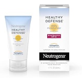 Neutrogena Healthy Defense Daily Vitamin C & Vitamin E Face Moisturizer, Non-Greasy Anti Wrinkle Face Lotion & Neck Cream with SPF 50 Sunscreen - Vitamin C, Vitamin E, Multivitamin