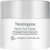 Neutrogena Rapid Tone Repair Vitamin C Brightening Correcting Cream, Tone Evening Face, Neck, and Chest Cream with Vitamin C, Retinol, and Hyaluronic Acid for Dark Spots and Wrinkl
