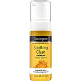 Neutrogena Soothing Clear Calming Mousse Facial Cleanser with Soothing & Calming Turmeric, Gentle Face Wash for Acne-Prone Skin, Paraben-Free, Oil-Free, Not Tested on Animals, 5 fl