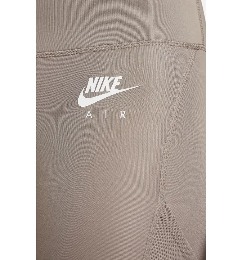 나이키 Nike Air Dri-FIT 7u002F8 Leggings_MOON FOSSIL/ CHILE RED