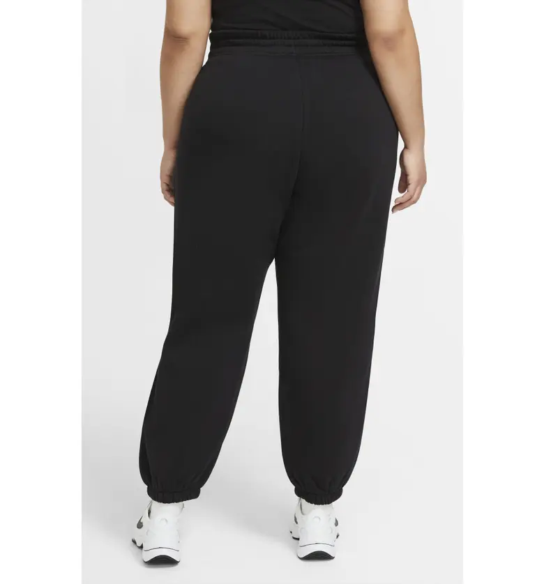 나이키 Nike Sportswear Fleece Sweatpants_BLACK/ WHITE