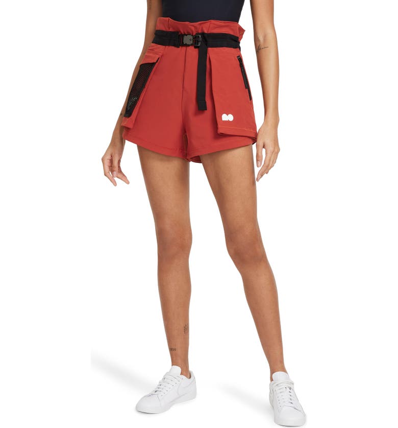 나이키 Nike Naomi Osaka Utility Shorts_CINNABAR/ WHITE