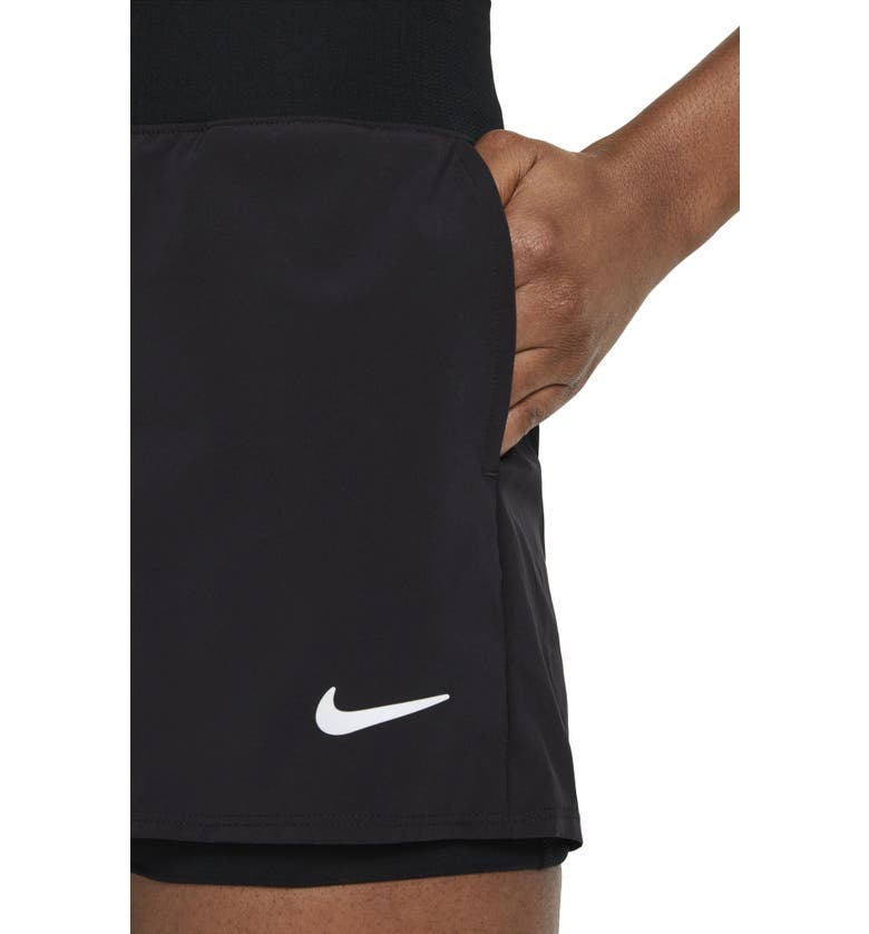 나이키 Nike Court Victory Dri-FIT Tennis Shorts_BLACK/ WHITE