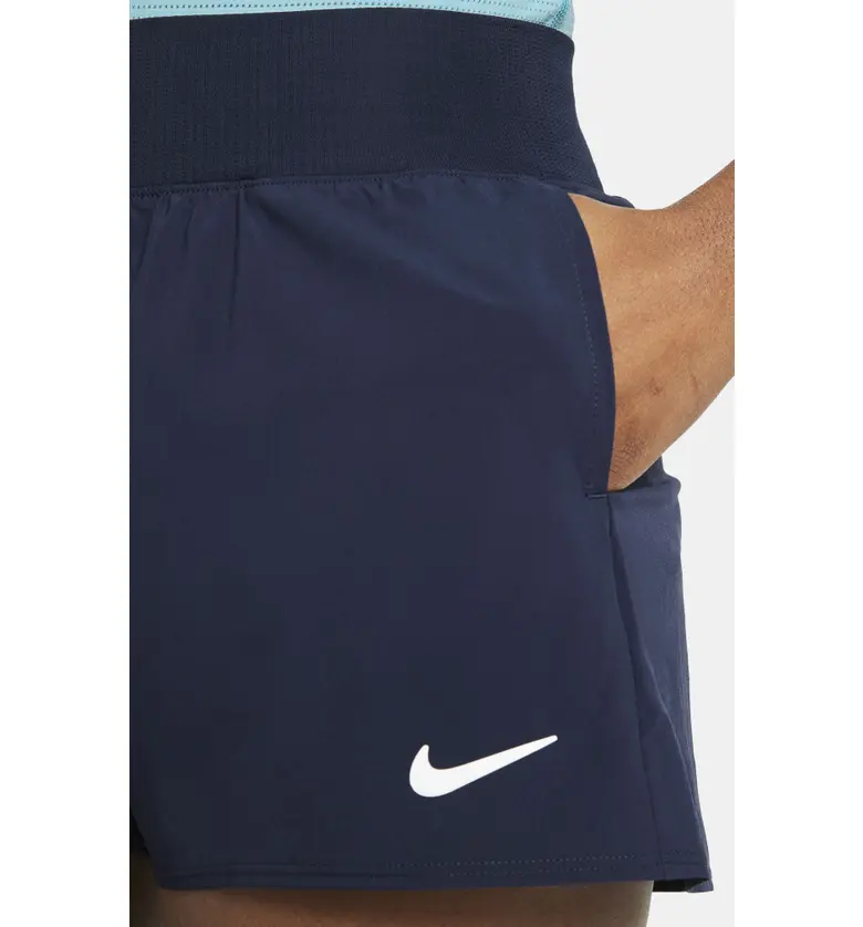 나이키 Nike Court Victory Dri-FIT Tennis Shorts_OBSIDIAN/ WHITE