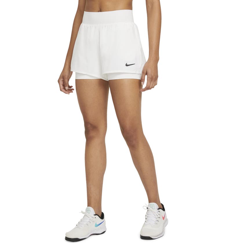 나이키 Nike Court Victory Dri-FIT Tennis Shorts_WHITE/ BLACK
