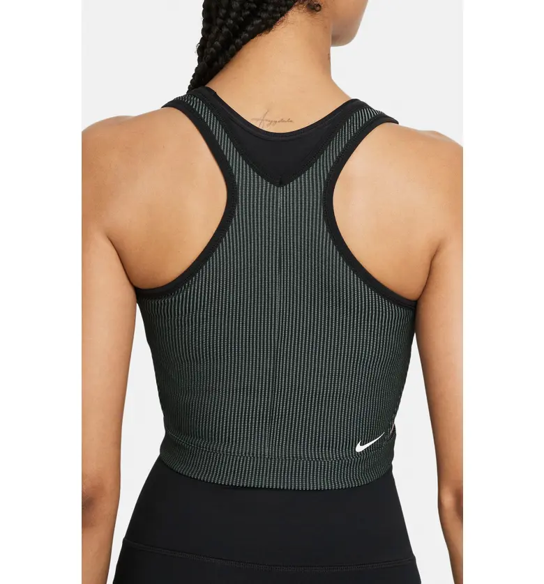 나이키 Nike Naomi Osaka Crop Top_HASTA / BLACK / WHITE