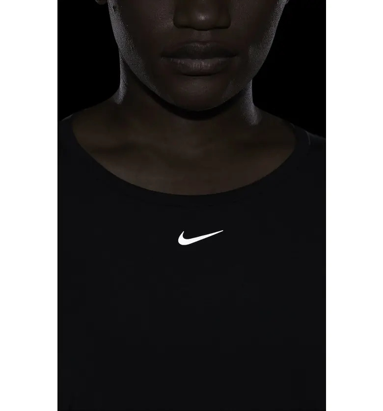 나이키 Nike One Luxe Dri-FIT Long Sleeve Top_BLACK