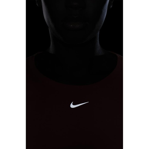 나이키 Nike One Luxe Dri-FIT Long Sleeve Top_CHILE RED