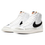 Nike Blazer Mid 77 High Top Sneaker_WHITE/ BLACK/ SAIL