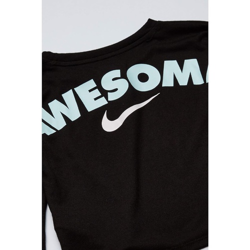 나이키 Nike Kids Awesome Long Sleeve Graphic Top (Toddleru002FLittle Kids)