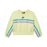 Nike Kids Striped Crew Neck Sweatshirt (Toddler)