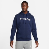 Mens Nike France Soccer Club Fleece Pullover Hoodie