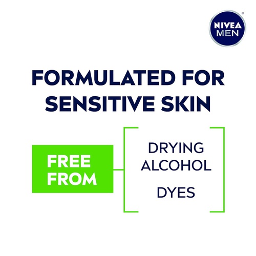  Nivea Men Sensitive Shaving Gel - Protects Sensitive Skin From Shave Irritation - 7 Ounce (Pack of 3)