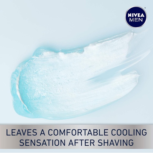  NIVEA Men Sensitive Cooling Shaving Gel - Gentle Cooling Sensation while Shaving - 7 oz. Can (Pack of 3)