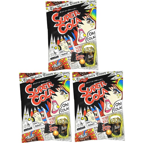  Nobel Super Cola Candy 3.1oz (3 Pack)