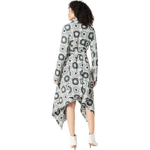  Norma Kamali Uneven Blanket Coat