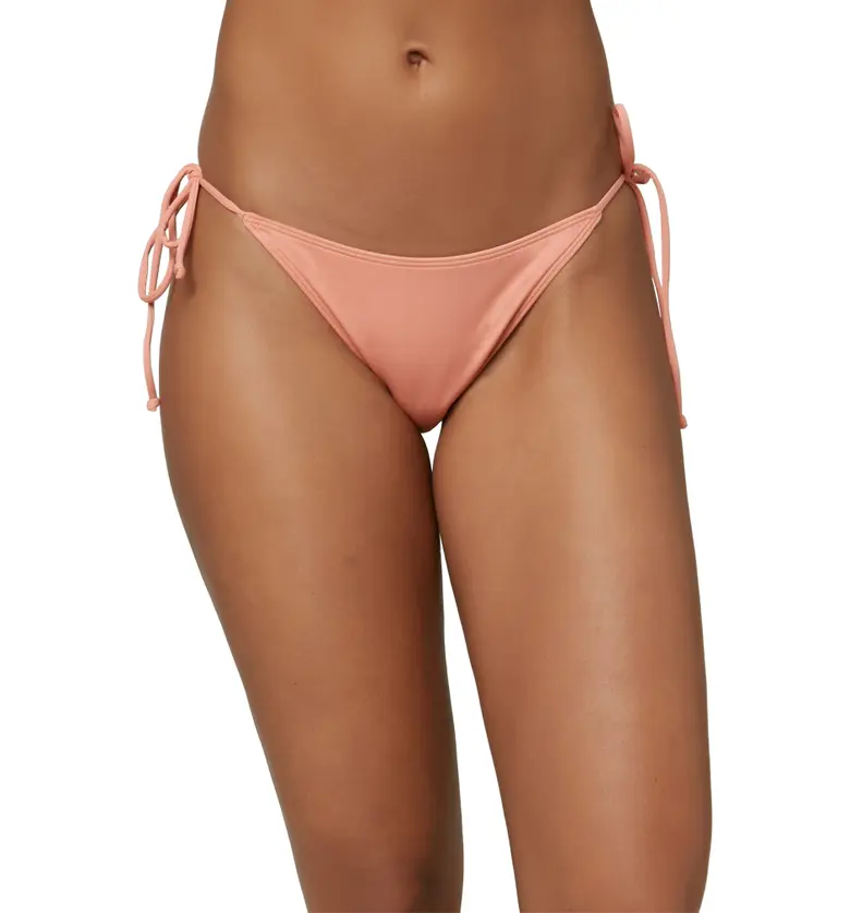 ONeill Maracas Saltwater Side Tie Bikini Bottoms_CANYON CLAY