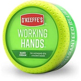 OKeeffes Working Hands Hand Cream, 3.4 Ounce Jar, (Pack 1)