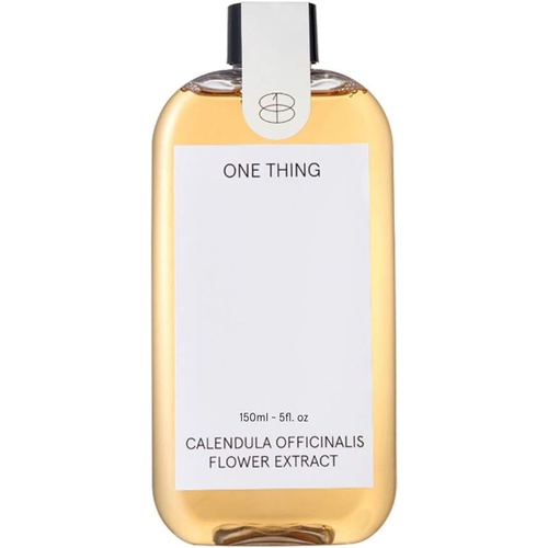  [ONE THING] Alcohol-Free, Unscented Facial Toner, Calendula Officinalis Flower Extract 5 fl. oz (150 ml.)-for All Skin Types